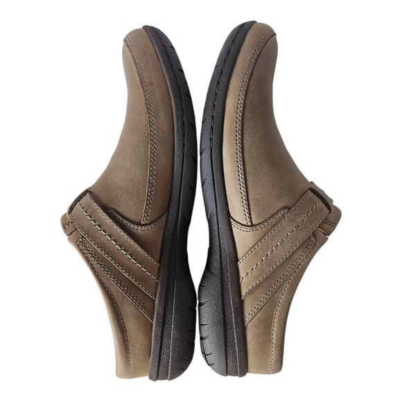 MERRELL Women's 5 M Encore Kassie Brindle Mules Shoes Leather Slip On Buckle NEW - Picture 9 of 10